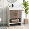 25" Bathroom Vanity Sink Combo Cabinet With Doors and Open Shelf